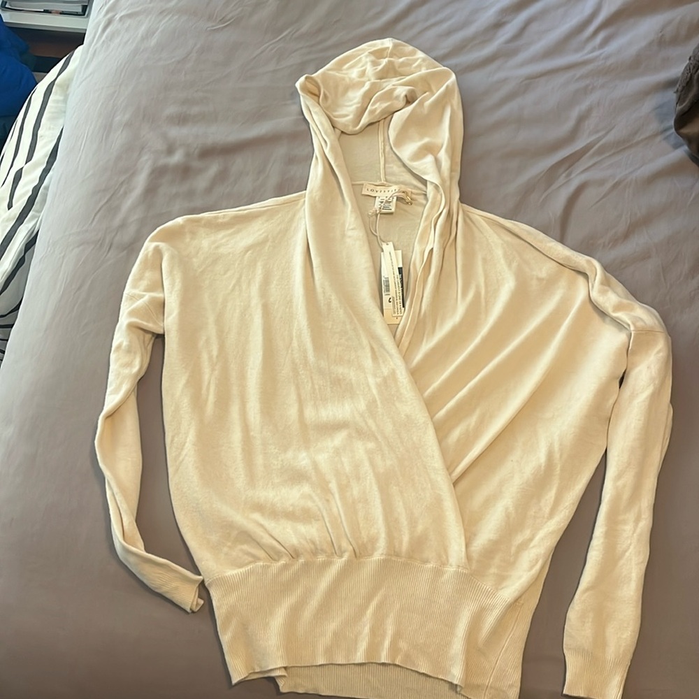 Lovestich women’s hooded sweater size S
